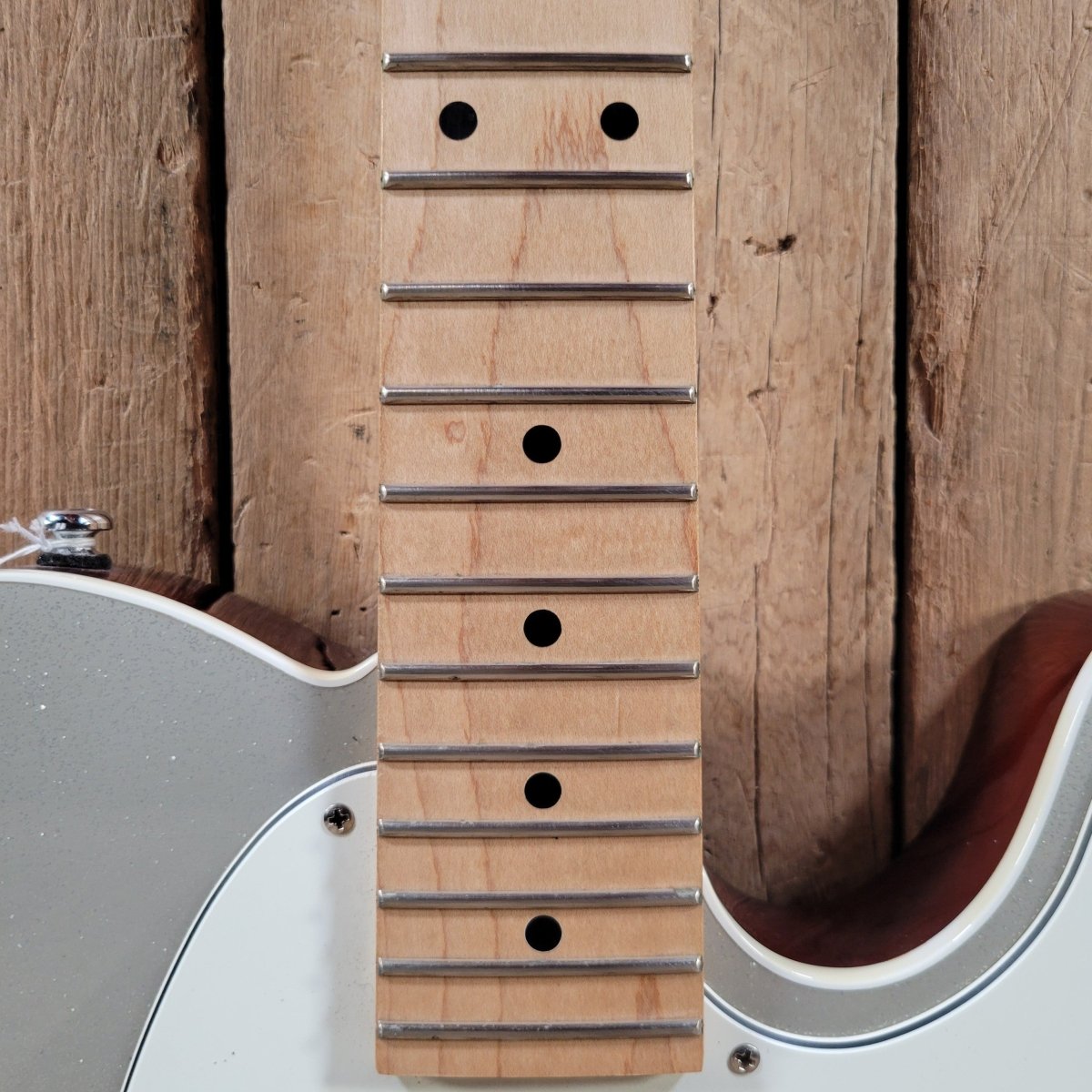 Reverend Eastsider E Pete Anderson Esquire – Silver Sparkle, 2022, w/Hardshell Case - Mahar's Vintage Guitars