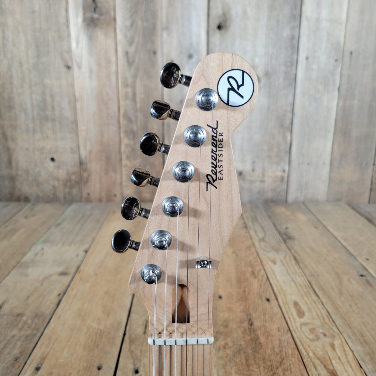 Reverend Eastsider E Pete Anderson Esquire – Silver Sparkle, 2022, w/Hardshell Case - Mahar's Vintage Guitars