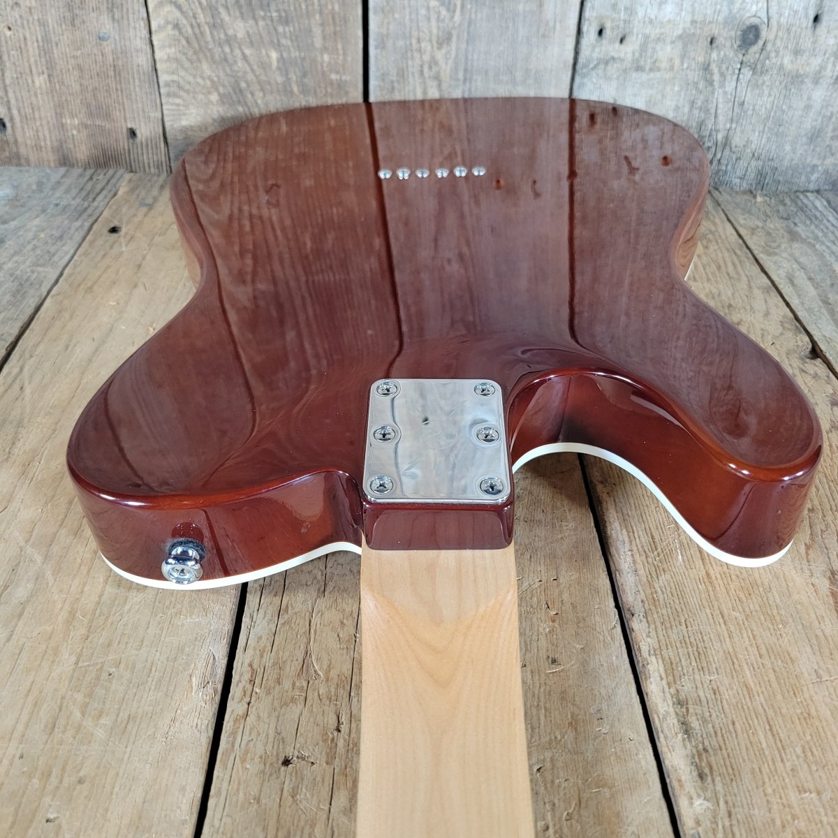 Reverend Eastsider E Pete Anderson Esquire – Silver Sparkle, 2022, w/Hardshell Case - Mahar's Vintage Guitars