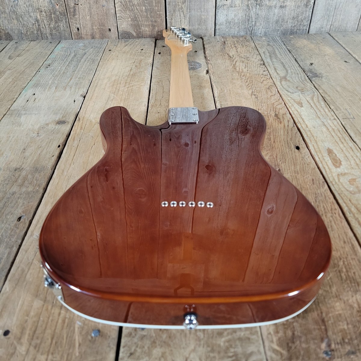 Reverend Eastsider E Pete Anderson Esquire – Silver Sparkle, 2022, w/Hardshell Case - Mahar's Vintage Guitars