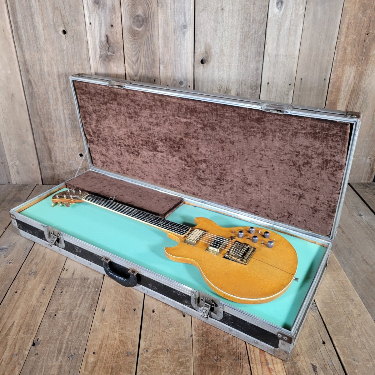 Rex Bogue Custom 6 String 1980 Natural - Mahar's Vintage Guitars