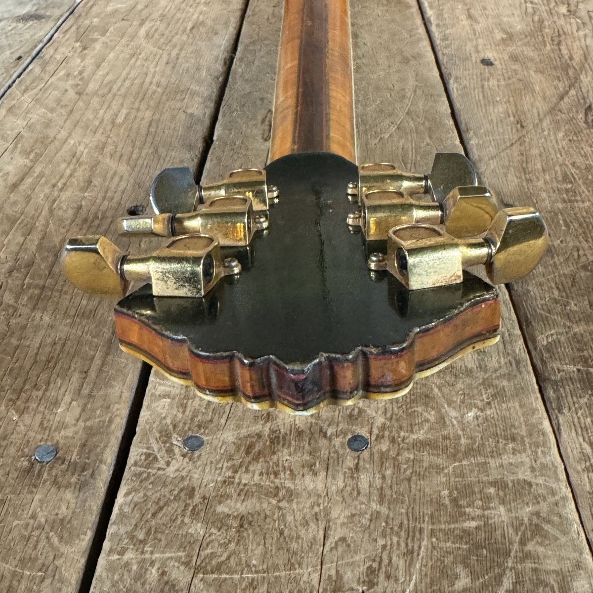 Rex Bogue Custom 6 String 1980 Natural - Mahar's Vintage Guitars