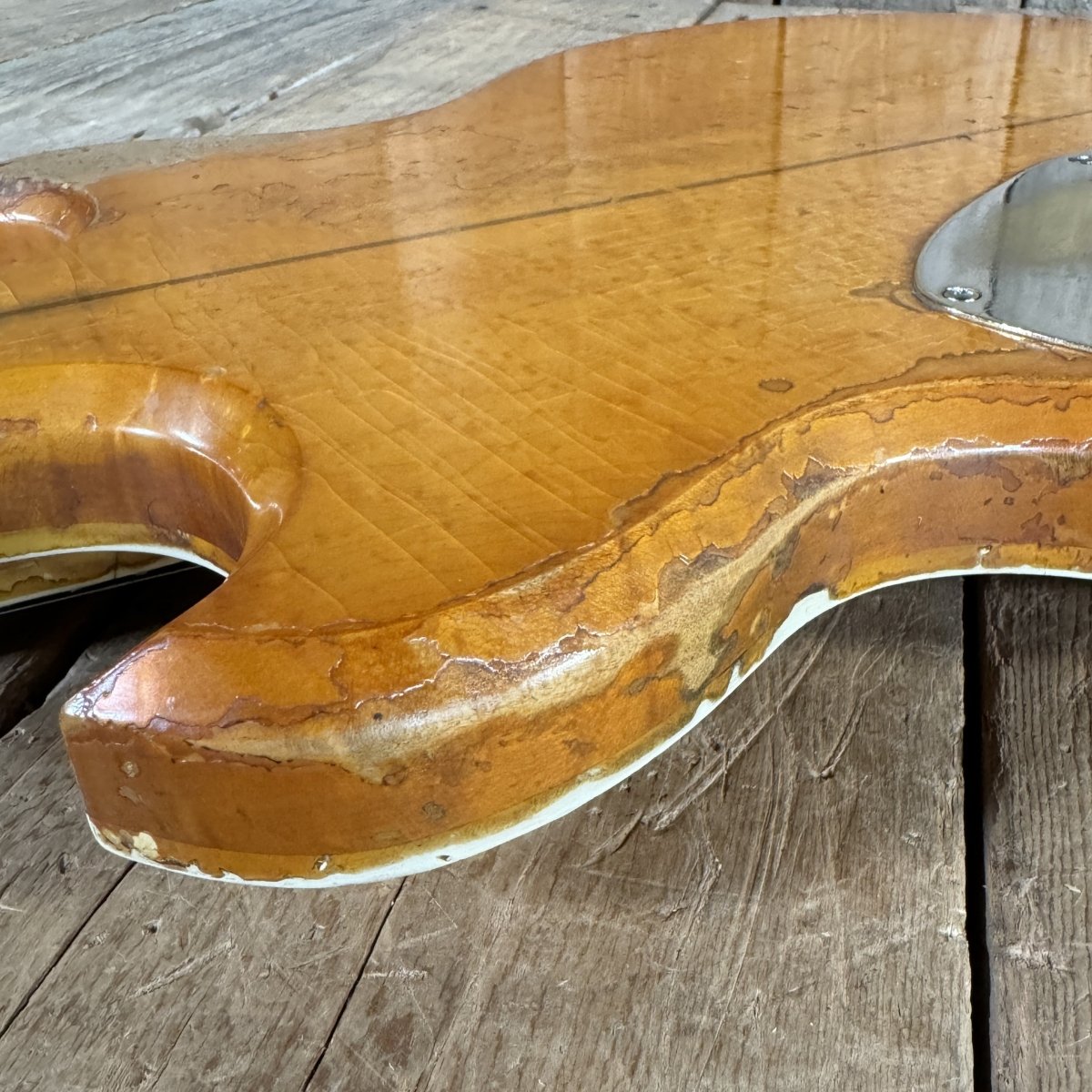 Rex Bogue Custom 6 String 1980 Natural - Mahar's Vintage Guitars