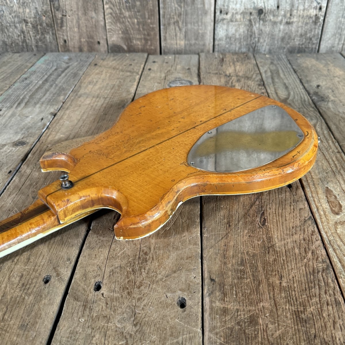 Rex Bogue Custom 6 String 1980 Natural - Mahar's Vintage Guitars