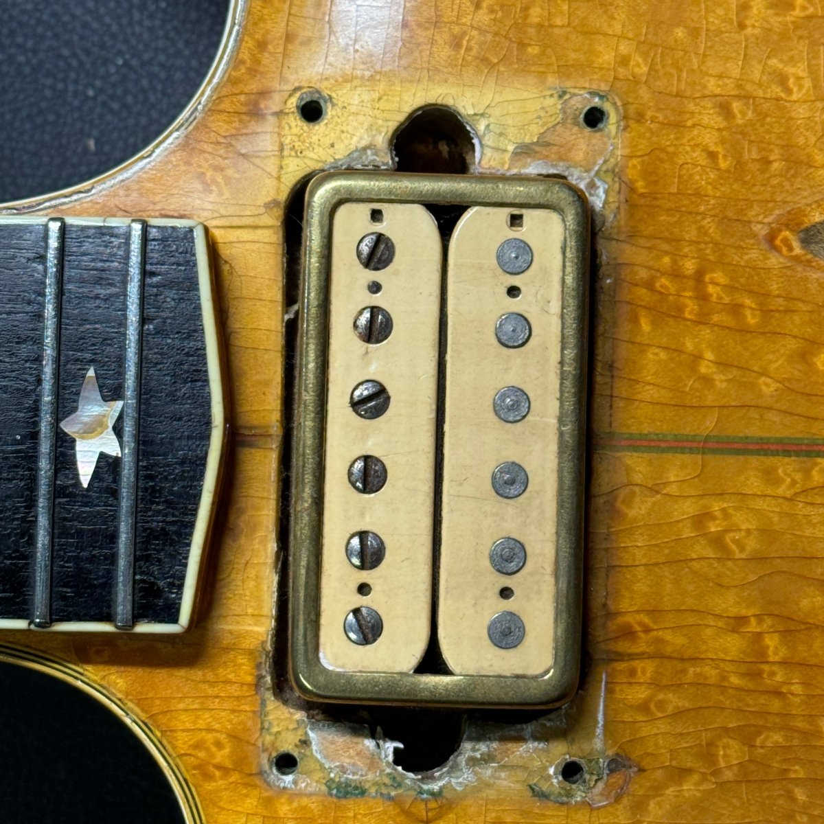 Rex Bogue Custom 6 String 1980 Natural - Mahar's Vintage Guitars