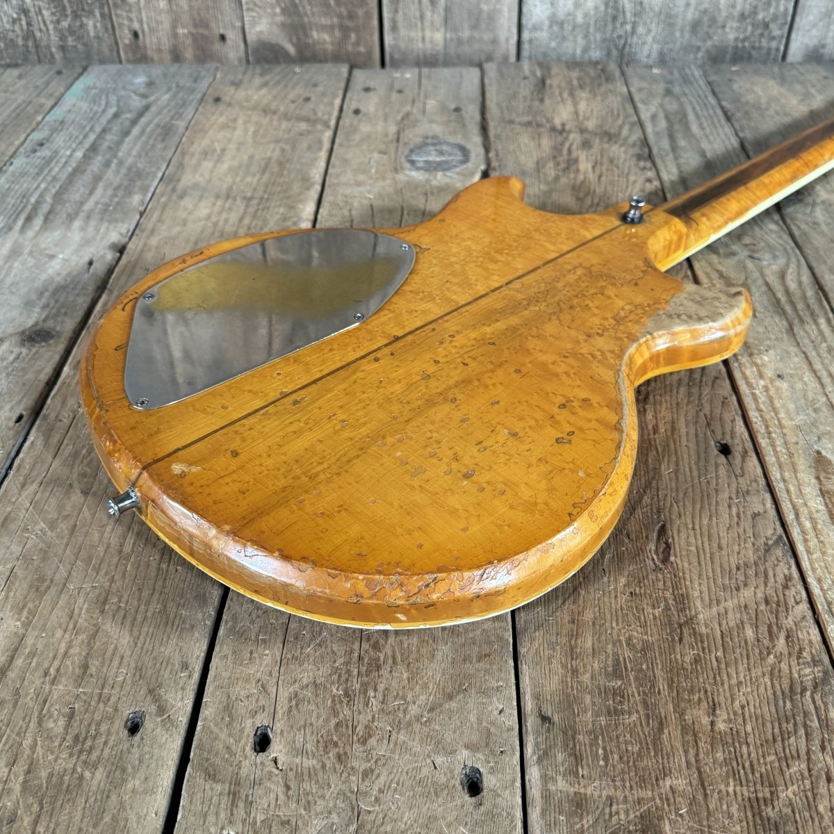 Rex Bogue Custom 6 String 1980 Natural - Mahar's Vintage Guitars