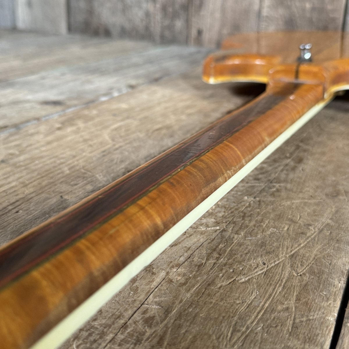 Rex Bogue Custom 6 String 1980 Natural - Mahar's Vintage Guitars