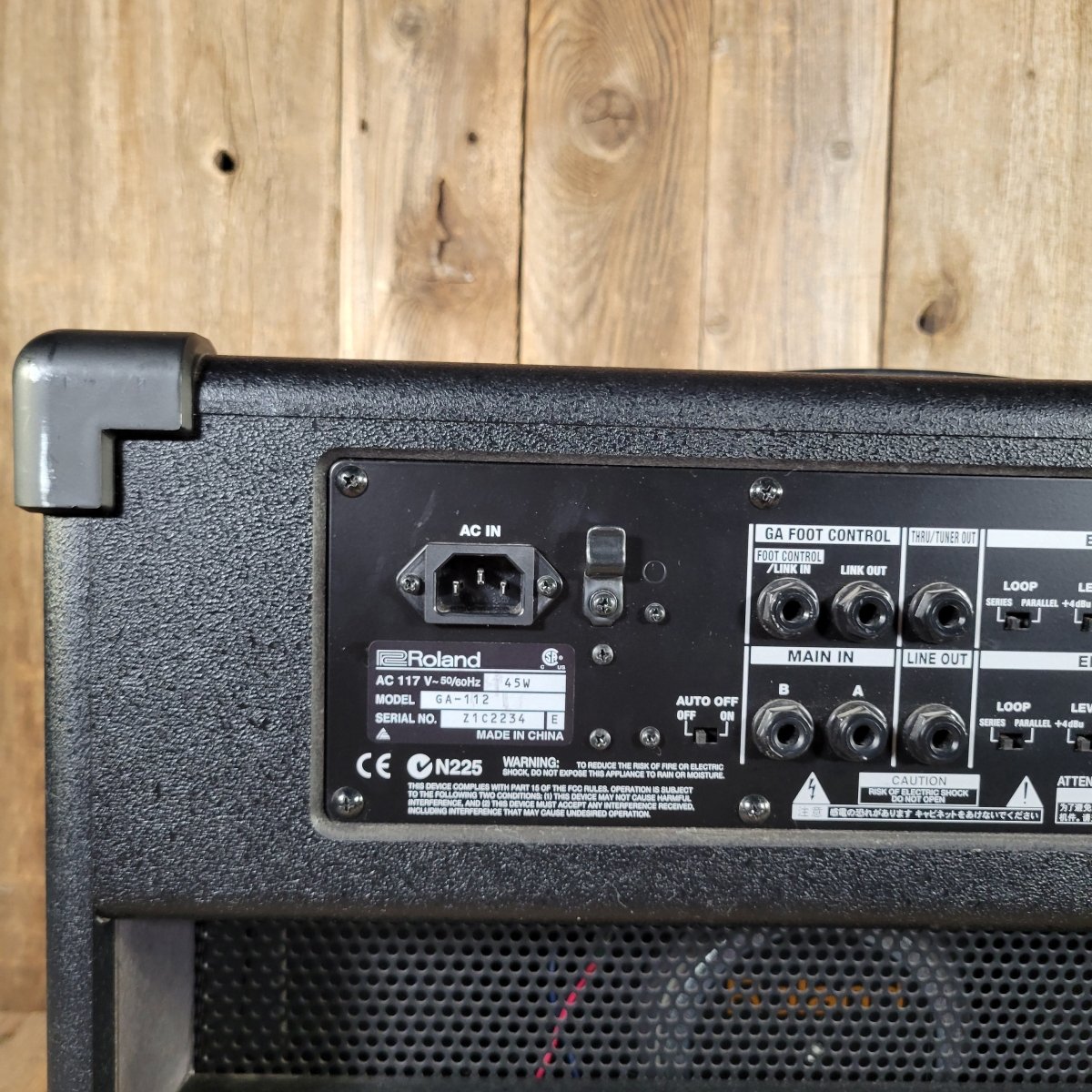 Roland GA - 112 100w 1x12 Combo w/Slip Cover 2013 - Mahar's Vintage Guitars