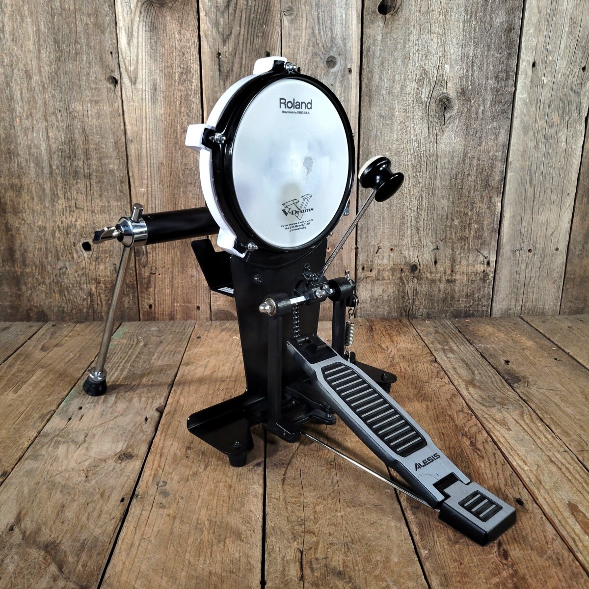 Roland KD - 80 V Mesh Head Drum Kick Drum 8" with Alesis Pedal - Mahar's Vintage Guitars