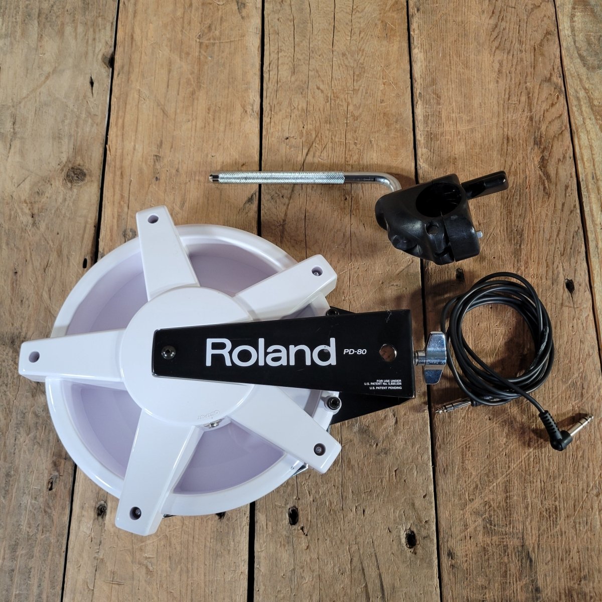 Roland PD - 80 WT V Drum 8" Mesh Head Trigger Including Mount & Cable - Mahar's Vintage Guitars