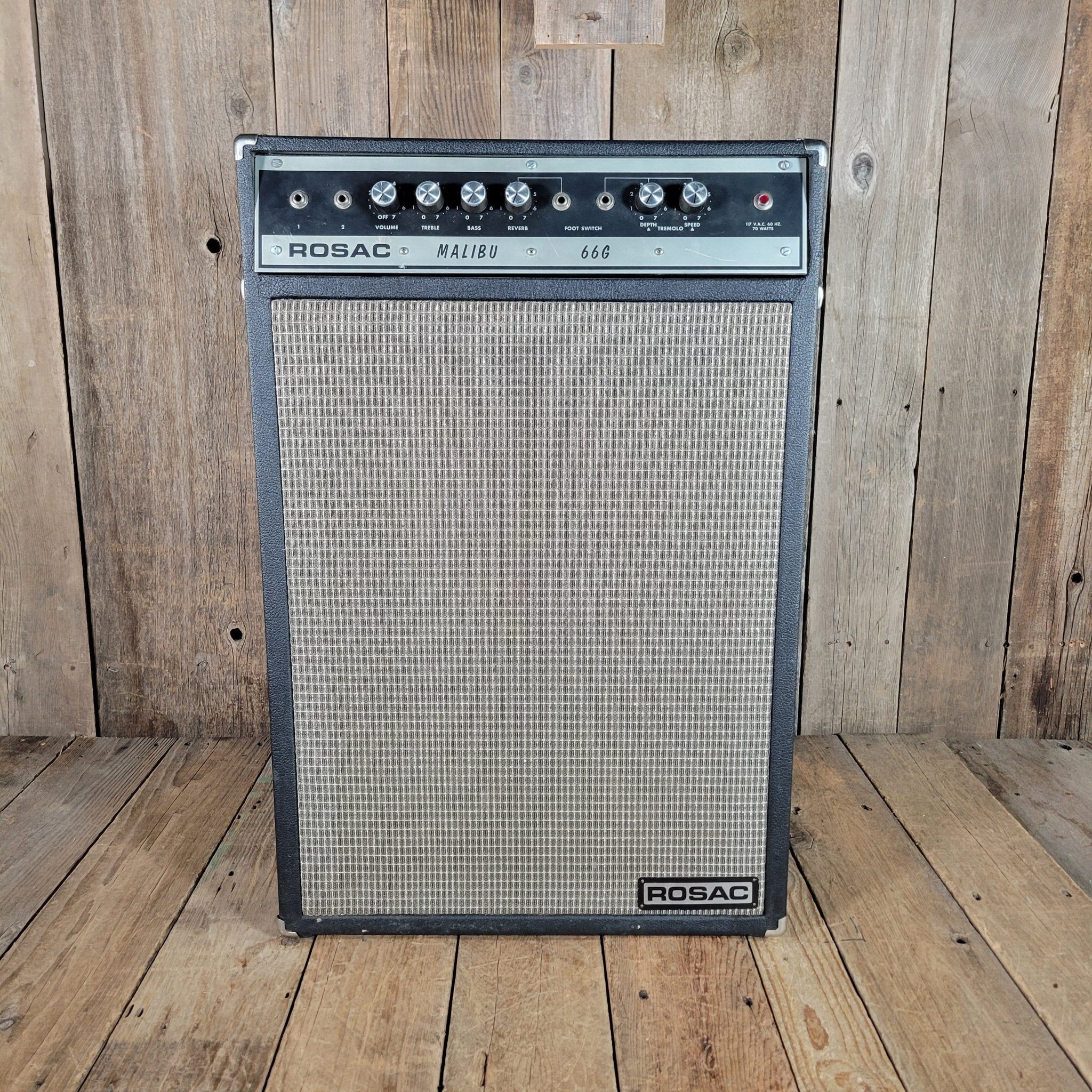 Rosac Malibu 66G 1970s - Mahar's Vintage Guitars