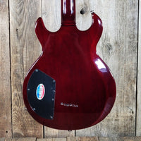 Schecter S - 1 Elite Double Cut 2003–2007 – Flame Top Black Cherry w/ Hard Case - Mahar's Vintage Guitars