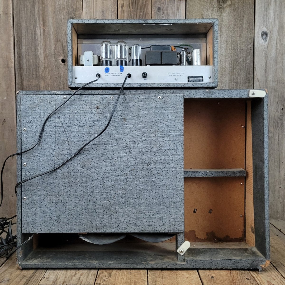 Silvertone Model 1483 Tube Amplifier - 1966 - Mahar's Vintage Guitars