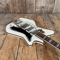 SOLD - Airline Professional White Res - O - Glass All Original Orig Case 1964 - Mahar's Vintage Guitars