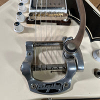 SOLD - Airline Professional White Res - O - Glass All Original Orig Case 1964 - Mahar's Vintage Guitars