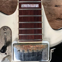 SOLD - Airline Professional White Res - O - Glass All Original Orig Case 1964 - Mahar's Vintage Guitars