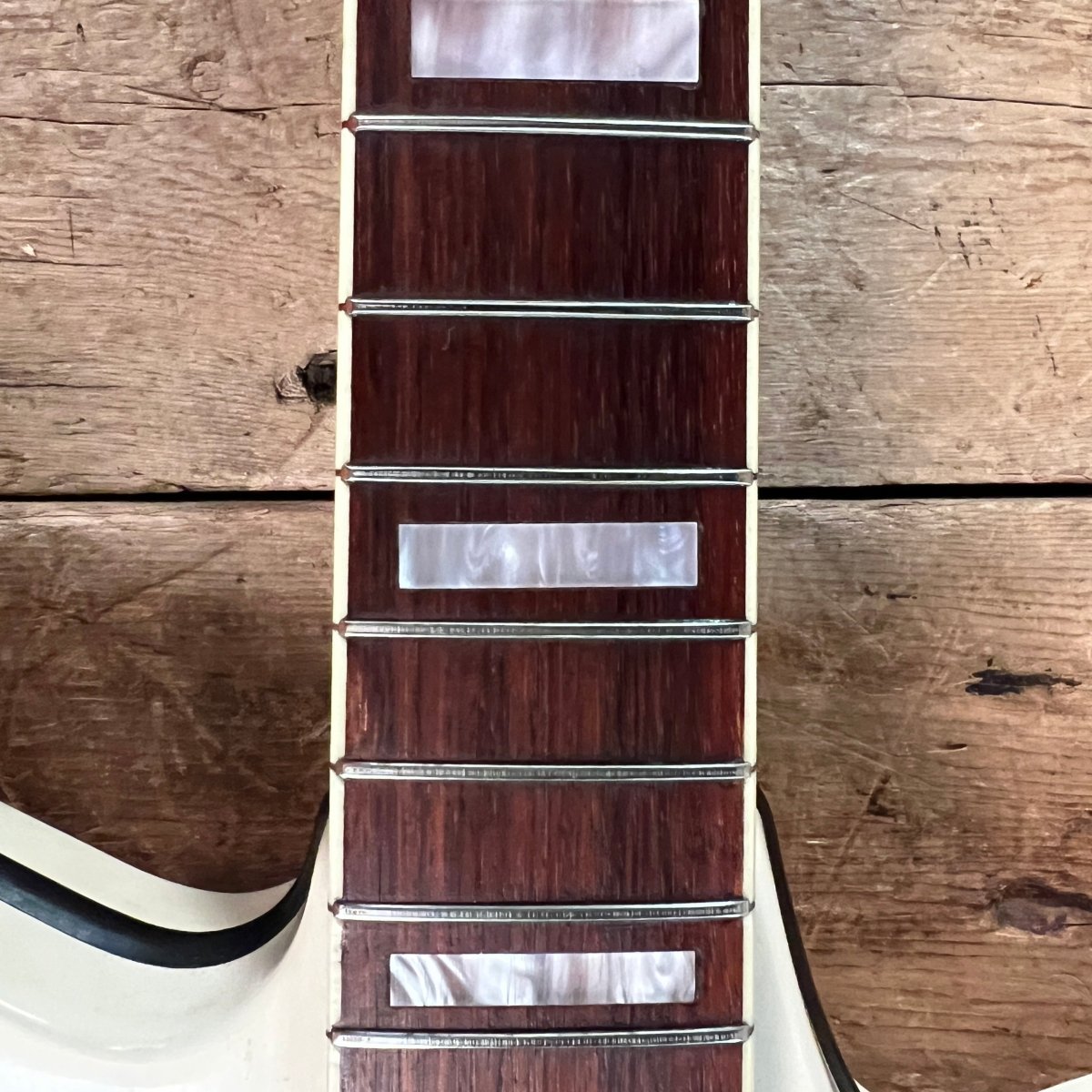 SOLD - Airline Professional White Res - O - Glass All Original Orig Case 1964 - Mahar's Vintage Guitars