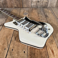SOLD - Airline Professional White Res - O - Glass All Original Orig Case 1964 - Mahar's Vintage Guitars