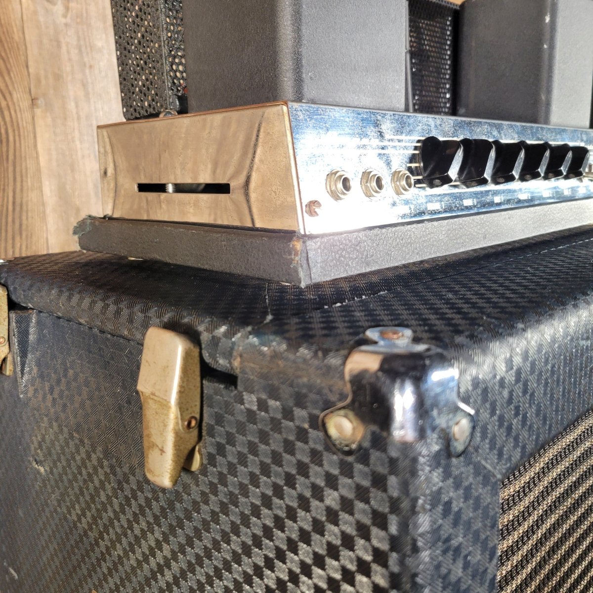 SOLD - Ampeg B - 15 - N 1966 Portaflex Bass Amp - Mahar's Vintage Guitars