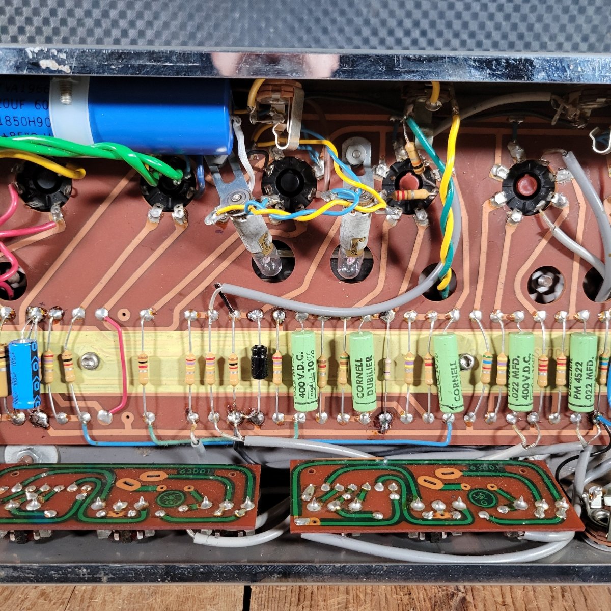 SOLD - Ampeg B - 15 - N 1966 Portaflex Bass Amp - Mahar's Vintage Guitars