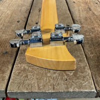 SOLD - Ampeg Dan Armstrong ADA4 Lucite Bass Reissue 2010 Clear Lucite - Mahar's Vintage Guitars