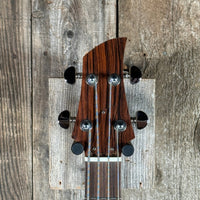 SOLD - Ampeg Dan Armstrong ADA4 Lucite Bass Reissue 2010 Clear Lucite - Mahar's Vintage Guitars