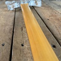 SOLD - Ampeg Dan Armstrong ADA4 Lucite Bass Reissue 2010 Clear Lucite - Mahar's Vintage Guitars