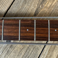 SOLD - Ampeg Dan Armstrong ADA4 Lucite Bass Reissue 2010 Clear Lucite - Mahar's Vintage Guitars