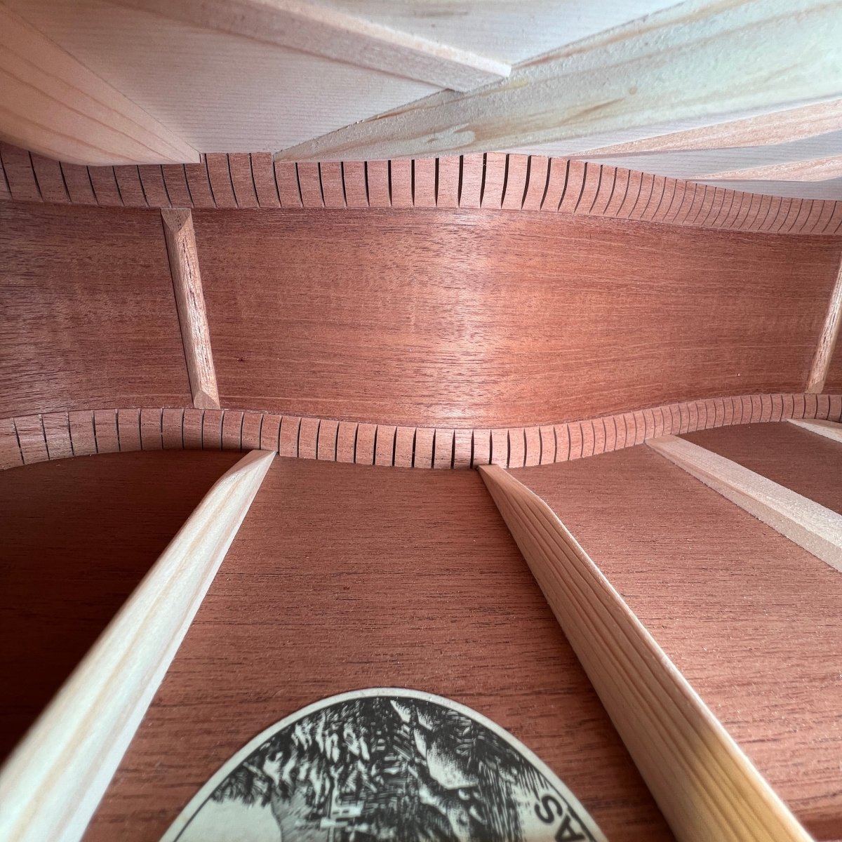 SOLD - Collings CW Mh A Clarence White Adirondack Mahogany 2020 Natural - Mahar's Vintage Guitars