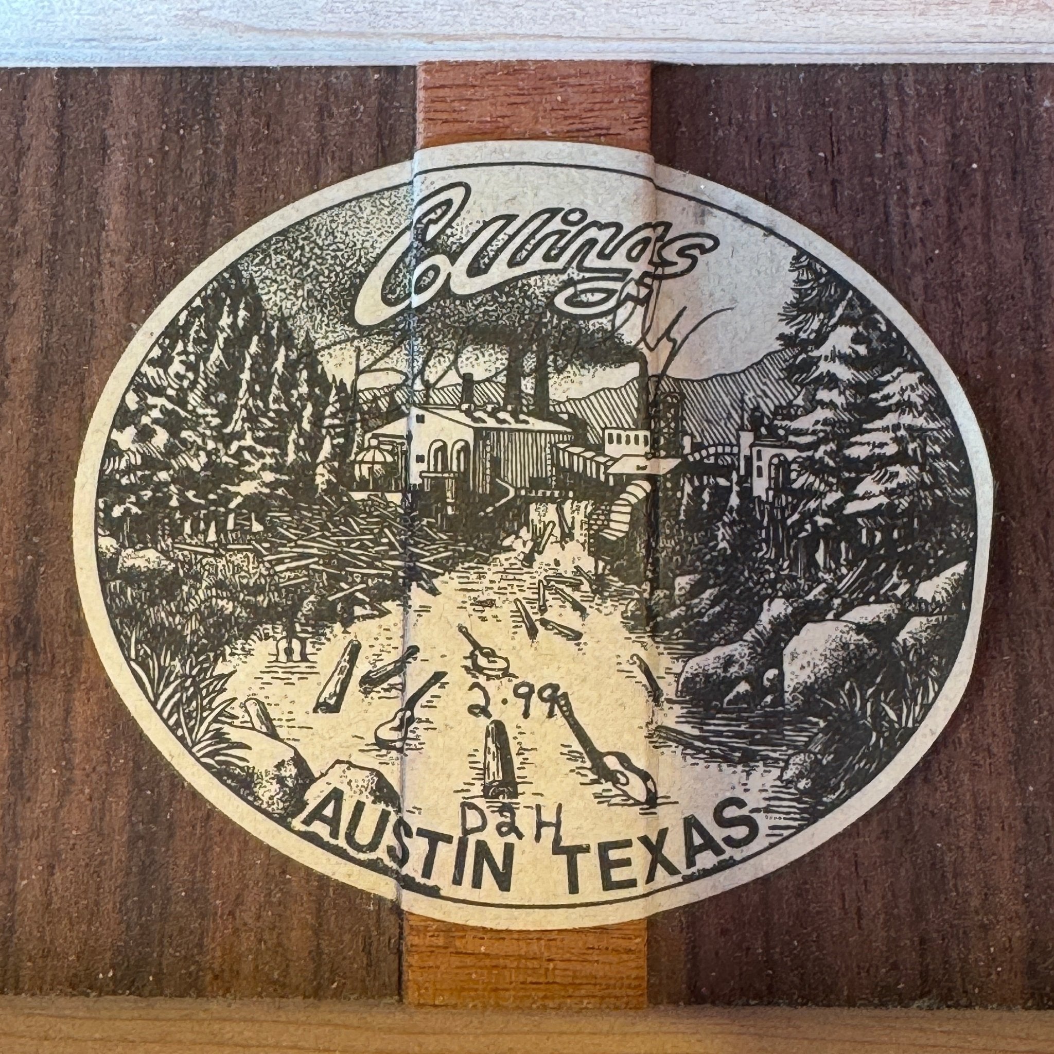 SOLD - Collings D2H 1999 Sunburst - Mahar's Vintage Guitars