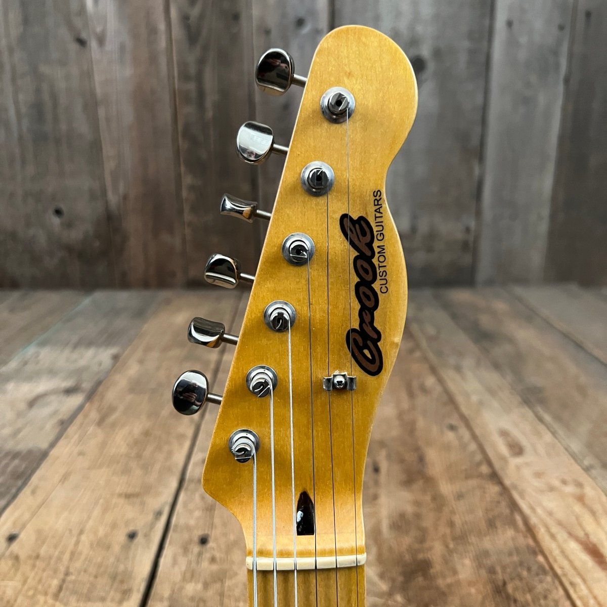 SOLD - Crook Custom Guitars Paisley Tele 2000s One Off Custom Telecaster - Mahar's Vintage Guitars