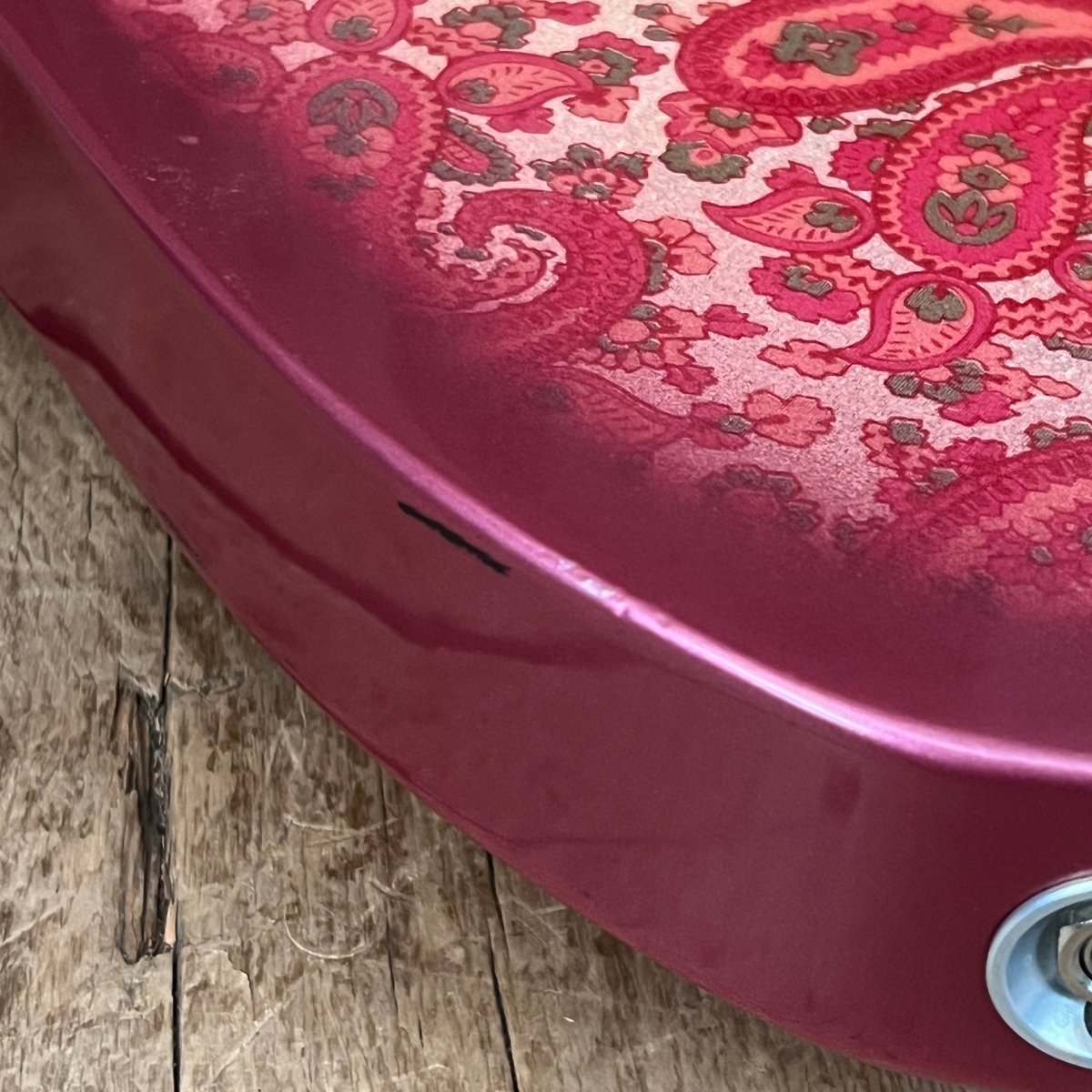 SOLD - Crook Custom Guitars Paisley Tele 2000s One Off Custom Telecaster - Mahar's Vintage Guitars