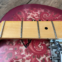 SOLD - Crook Custom Guitars Paisley Tele 2000s One Off Custom Telecaster - Mahar's Vintage Guitars