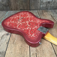 SOLD - Crook Custom Guitars Paisley Tele 2000s One Off Custom Telecaster - Mahar's Vintage Guitars