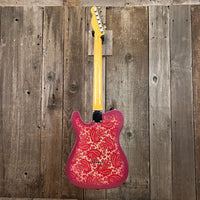 SOLD - Crook Custom Guitars Paisley Tele 2000s One Off Custom Telecaster - Mahar's Vintage Guitars