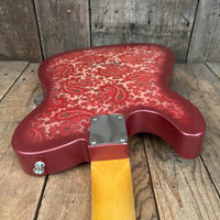 SOLD - Crook Custom Guitars Paisley Tele 2000s One Off Custom Telecaster - Mahar's Vintage Guitars