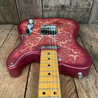 SOLD - Crook Custom Guitars Paisley Tele 2000s One Off Custom Telecaster - Mahar's Vintage Guitars