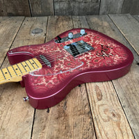 SOLD - Crook Custom Guitars Paisley Tele 2000s One Off Custom Telecaster - Mahar's Vintage Guitars