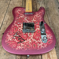 SOLD - Crook Custom Guitars Paisley Tele 2000s One Off Custom Telecaster - Mahar's Vintage Guitars
