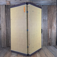 SOLD - Danelectro Double Neck Baritone and Guitar 2001 Black Burst with Case - Mahar's Vintage Guitars