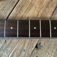 SOLD - Danelectro Double Neck Baritone and Guitar 2001 Black Burst with Case - Mahar's Vintage Guitars