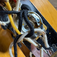 SOLD - Danocaster Blackguard Telecaster Singlecut V Neck 2017 Butterscotch Blonde - Mahar's Vintage Guitars