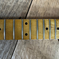 SOLD - Danocaster Blackguard Telecaster Singlecut V Neck 2017 Butterscotch Blonde - Mahar's Vintage Guitars