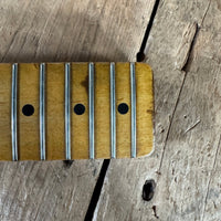 SOLD - Danocaster Blackguard Telecaster Singlecut V Neck 2017 Butterscotch Blonde - Mahar's Vintage Guitars