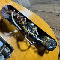 SOLD - Danocaster Blackguard Telecaster Singlecut V Neck 2017 Butterscotch Blonde - Mahar's Vintage Guitars