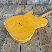 SOLD - Danocaster Blackguard Telecaster Singlecut V Neck 2017 Butterscotch Blonde - Mahar's Vintage Guitars