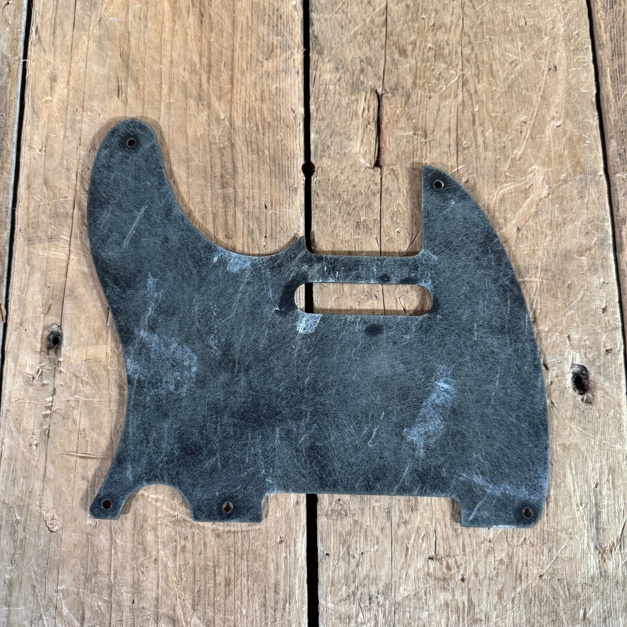 SOLD - Danocaster Blackguard Telecaster Singlecut V Neck 2017 Butterscotch Blonde - Mahar's Vintage Guitars