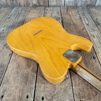 SOLD - Danocaster Blackguard Telecaster Singlecut V Neck 2017 Butterscotch Blonde - Mahar's Vintage Guitars