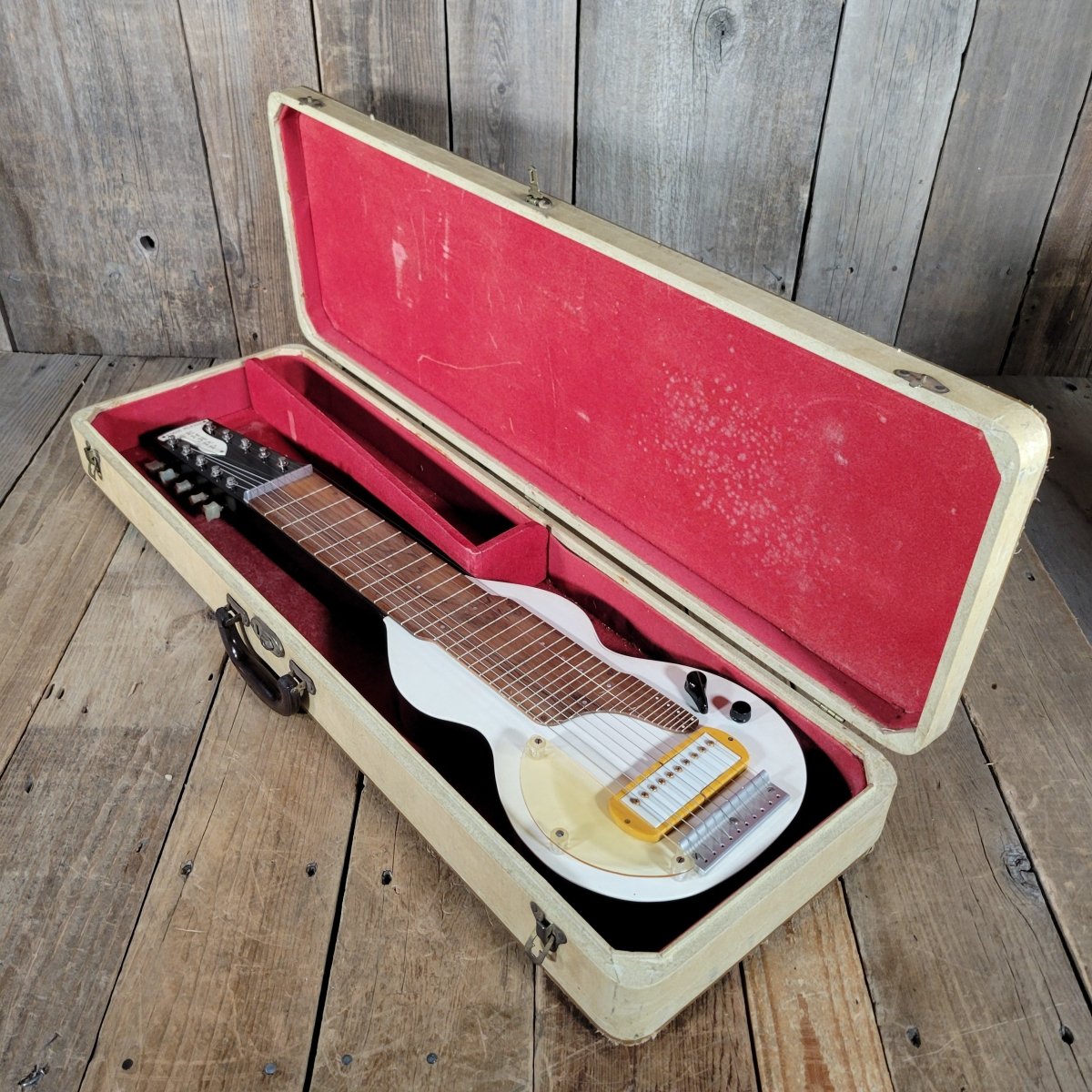 SOLD - Epiphone Alkire E Harp 10 String Lap Steel 1946 - Mahar's Vintage Guitars