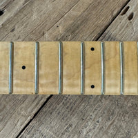 SOLD - Ernie Ball Music Man Axis Quilt Top With Matching Headstock 2020 Trans Gold Flame - Mahar's Vintage Guitars